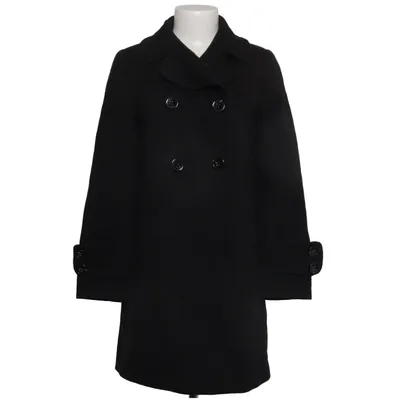 Jas (Zwart) van Un Deux Trois Polyester, Wol