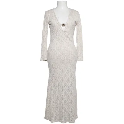 Maxikjole (Beige) fra New Collection Elastan, Polyester, Viscose