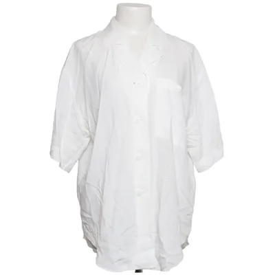 Chemise à manches courtes (Blanc) de Tru Blouse Soie, Viscose