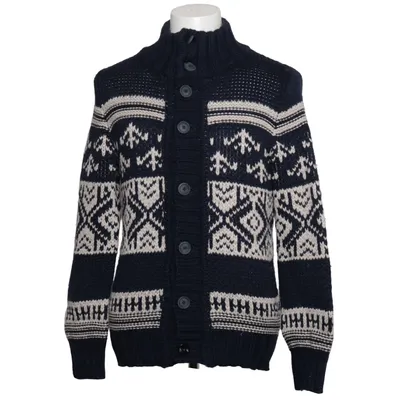 Cardigan (Blå, Hvid) fra Drykorn for Beautiful People Akryl, Merinould