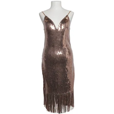 Cocktailkjole (Beige, Flerfarvet) fra Tally Weijl Elastan, Polyester