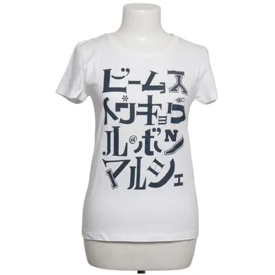 T-shirt (Blanc) de Beams Coton