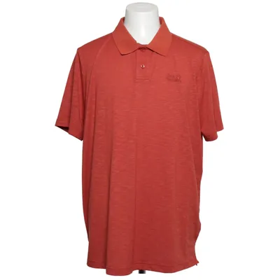 Polo shirt (Orange) from Jack Wolfskin Elastane, Polyester