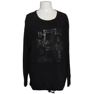 Sweatshirt (Noir) de Monari Élasthane, Modal, Viscose