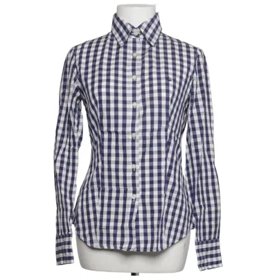 Shirt (Blue, White) from United Colors of Benetton Cotton