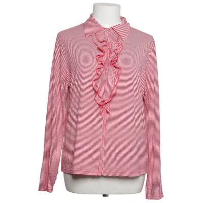 Henley shirt (Rood, Wit) van First Lady Acryl, Elastaan, Viscose