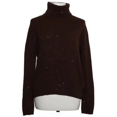 Turtleneck (Brun) fra Allude Kashmir, Silke