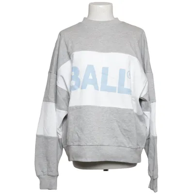 Sweatshirt (Gray, White, Blue) from Ball Cotton, Viscose