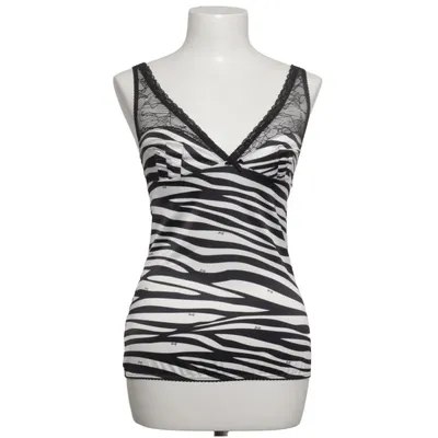 Haut de pyjama (Noir, Blanc) de Dolce & Gabbana Underwear Polyamide, Polyester