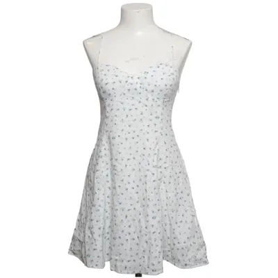Klänning (Vit, Blå) från TW Bomull, Polyester