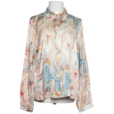 Bluse (Blå, Hvid, Rød, Gul) fra Sora Viscose, Bomuld