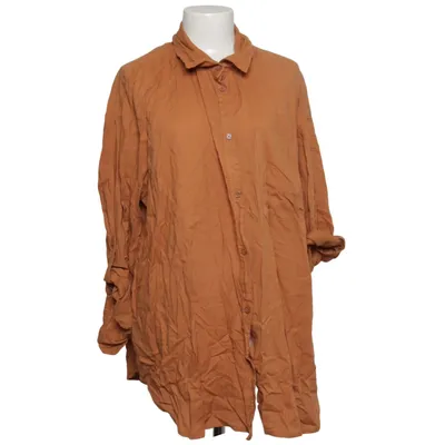 Skjorte (Brun) fra Hema Linned, Viscose