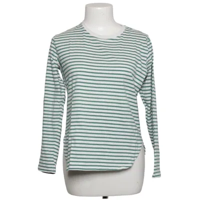 Långärmad t-shirt (Grön, Vit) från Uniqlo Bomull