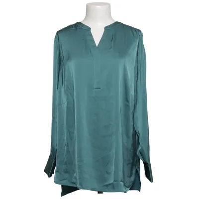 Bluse (Blå) fra Thom by Thomas Rath Elastan, Polyester, Viscose