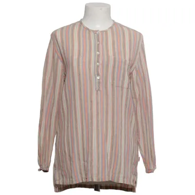 Henley T-shirt (Beige, Flerfarvet) fra Fresh Spirit Bomuld