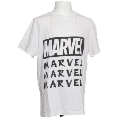 T-shirt (Vit, Svart) från Marvel Bomull