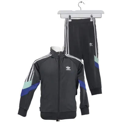 Træningssæt (Sort, Blå, Grøn) fra Adidas Polyester