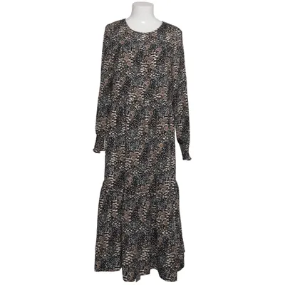 Maxi dress (Black, Multicolored) from Geisha Polyester
