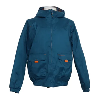 Regnjacka (Blå) från Oxylane Återvunnen polyester