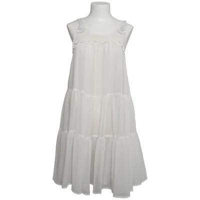 Klänning (Vit) från H&M Conscious Collection Återvunnen polyester