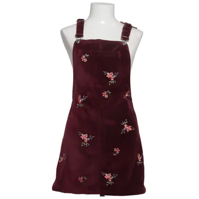 Dungaree dress (Red, Multicolored) from Topshop Moto