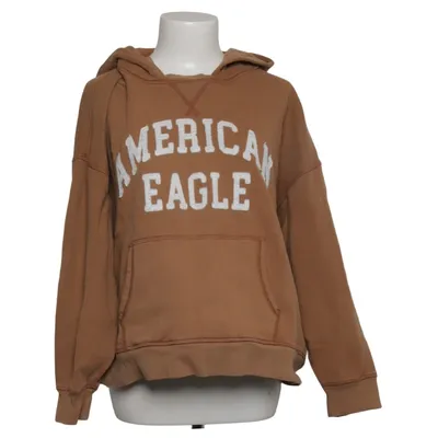Hættetrøje (Brun) fra American Eagle Bomuld, Polyester