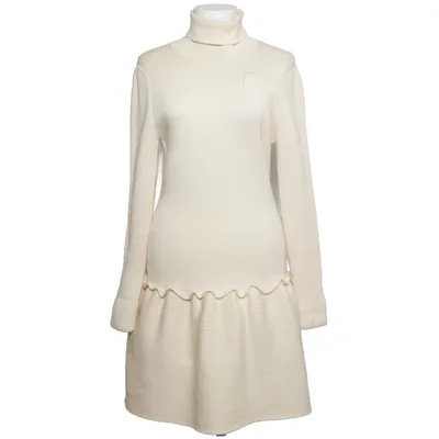 Turtleneck kjole (VM0408RF) fra Red Valentino Uld