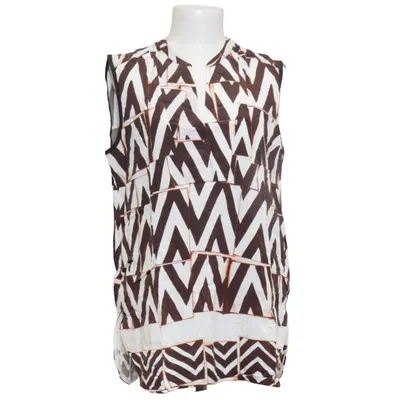Top (Brown, White) from Marc Aurel Viscose