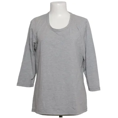 T-shirt à manches longues (Gris) de Janina Stretch Coton, Élasthane, Polyester