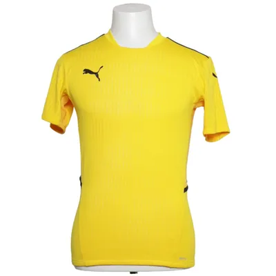 Fodboldtrøje (Gul, Sort) fra Puma Polyester