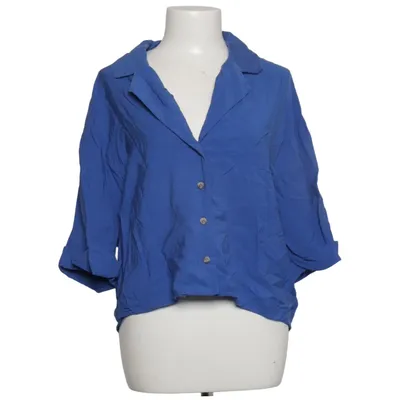 Blouse (Blue) from Kauf Dich Glücklich Modal, Polyester