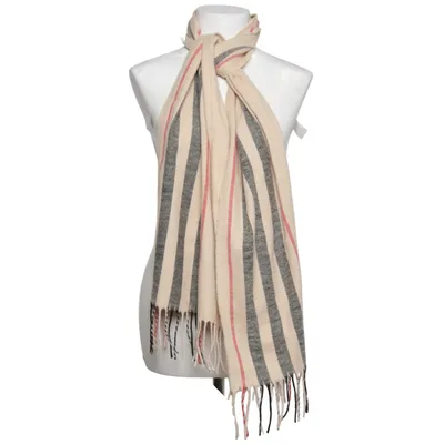 Scarf (Beige, Gray, Red) from Cashmere-Feeling