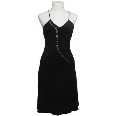 Robe (Noir) de Versus Versace Élasthane, Polyester, Viscose