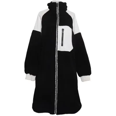 Fleece jas (Zwart, Wit) van Gina Tricot Polyamide, Polyester