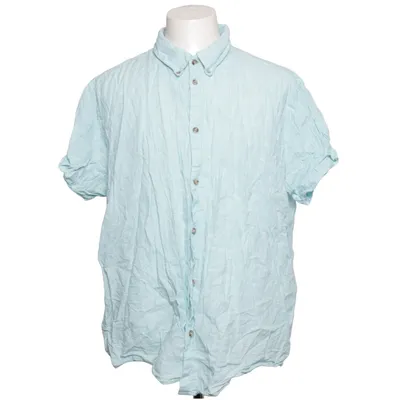 Chemise à manches courtes (Bleu) de Watson's Coton, Lin
