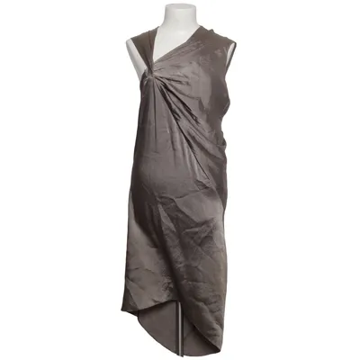 Kleid (Grau) von Helmut Lang Acetat, Elasthan, Polyester, Seide