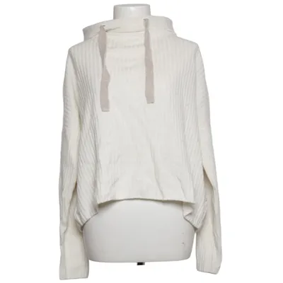 Hoodie (White) from Smith & Soul Cashmere, Polyamide, Viscose, Wool