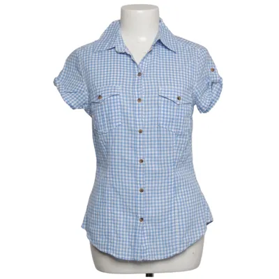 Chemise à manches courtes (Bleu, Blanc) de L.O.G.G by H&M Coton