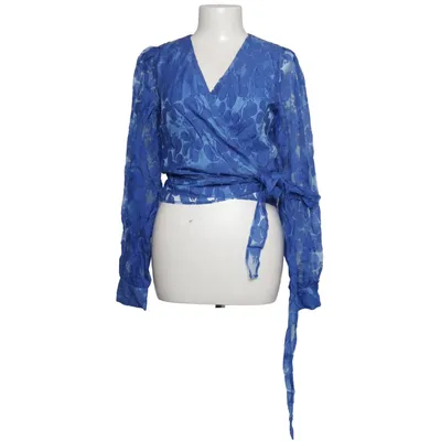 Wrap blouse (Blue) from Moves