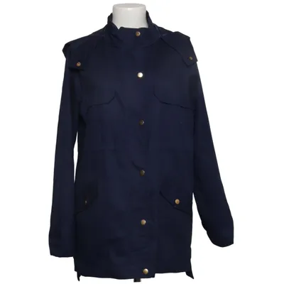 Parka (Blue) from Fashion Private Company Cotton, Polyester