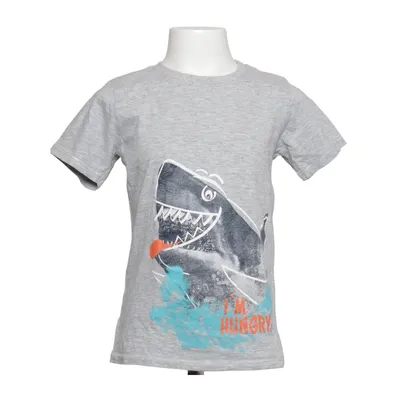T-shirt (Grå, Blå, Orange, Sort, Hvid) fra Dopo Dopo Boys Bomuld, Viscose