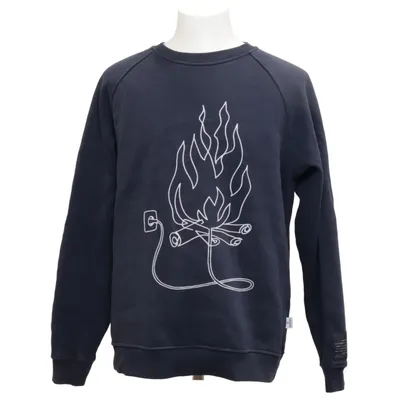 Sweatshirt (Blue) from Kronstadt Organic cotton, Recycled polyester