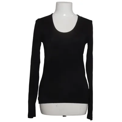 Långärmad t-shirt (Svart) från Denham Elastan, Viskos