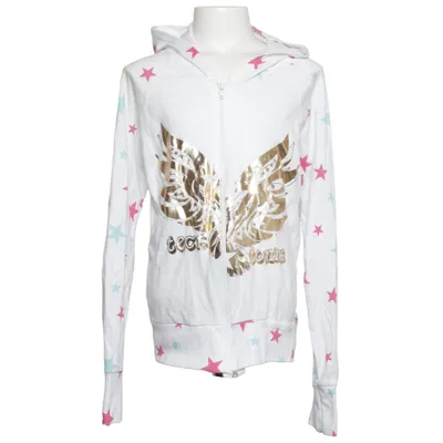 Hoodie (White, Multicolored) from Baby Phat Cotton