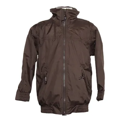 Jacket (Brown) from Horze Polyester