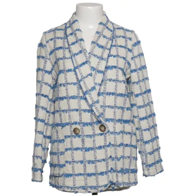 Blazer (Blue, White) from La Fée Maraboutée Cotton, Polyamide