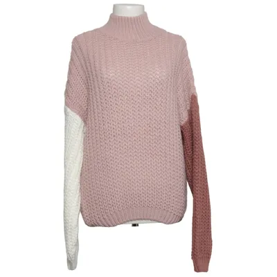 Sweater (Pink, White, Brown) from Trendyol Acrylic, Polyamide