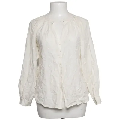 Bluse (Hvid) fra Mango Bomuld, Polyester