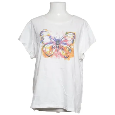 T-shirt (Wit, Meerkleurig) van NKD Katoen