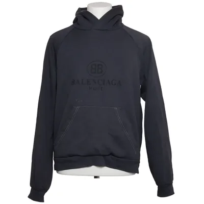 Hoodie (Blue) from Balenciaga Cotton, Polyester